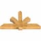 Ekena Millwork Redmond Rough Sawn Timber Gable Bracket, Western Red Cedar, 60"W x 35"H x 6"D x 6"F, 14/12 Pitch GBW060X35X0606RED00RWR - alternate 4